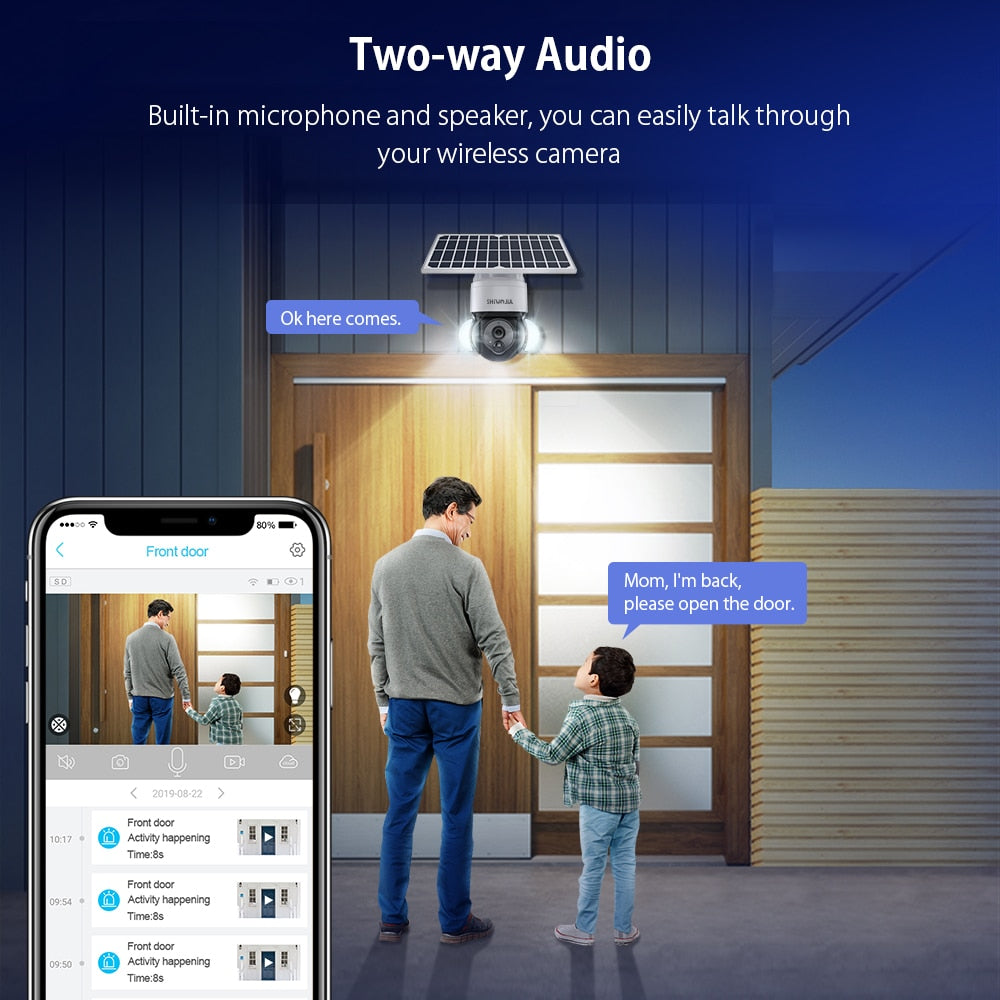Solar Camera Wifi Outdoor Wireless Cctv