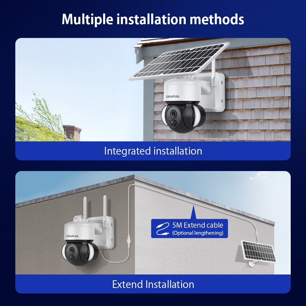 Solar Camera Wifi Outdoor Wireless Cctv